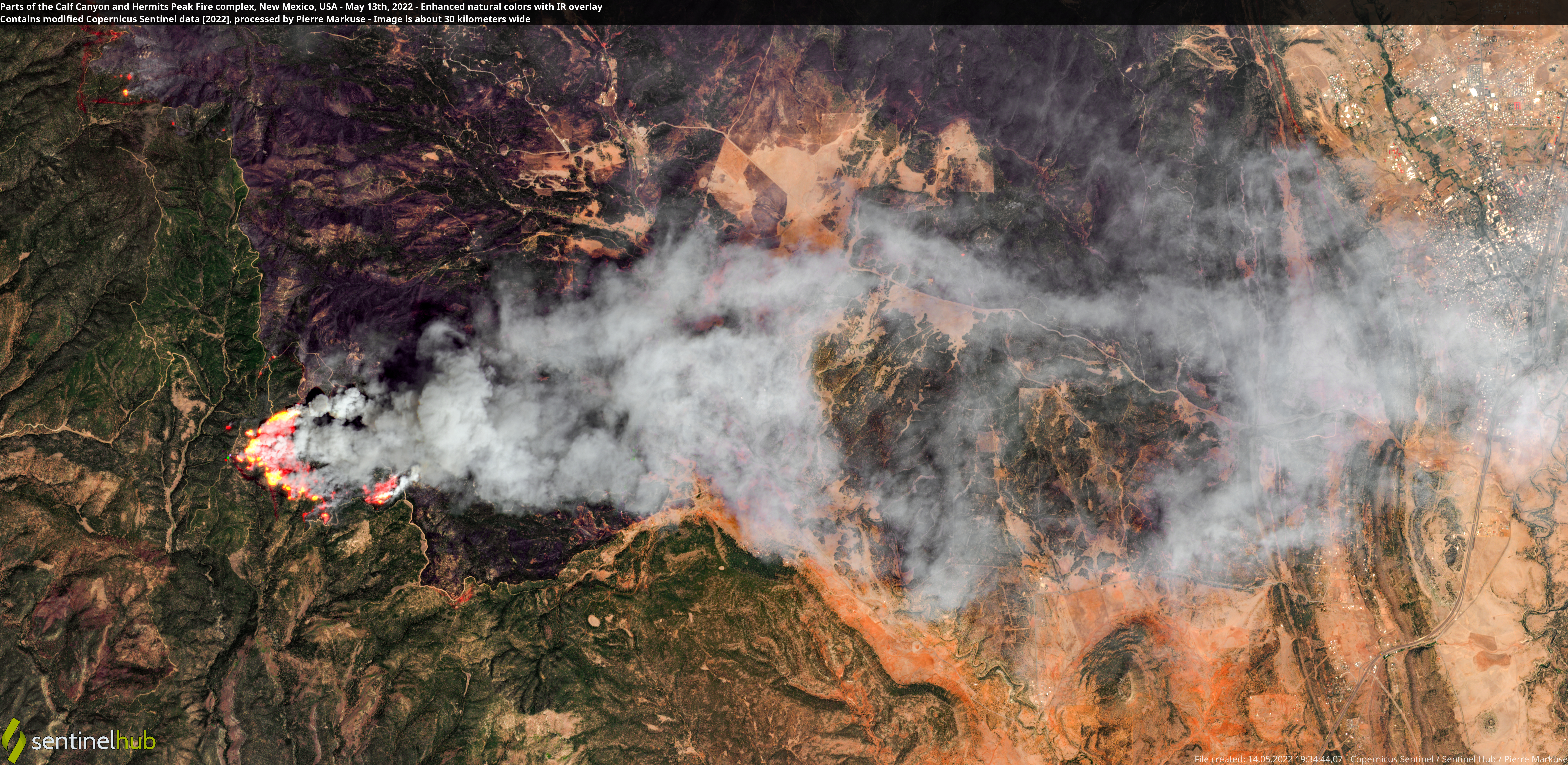 Hermits Peak/Calf Canyon burn scar
